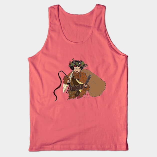 The Office - Dwight Schrute as Belsnickel Tank Top by JennyGreneIllustration